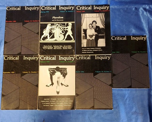 Critical inquiry sheldon - inquiry, ed