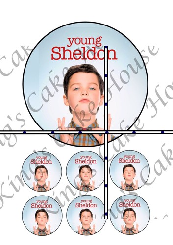Young sheldon inspired edible - young,